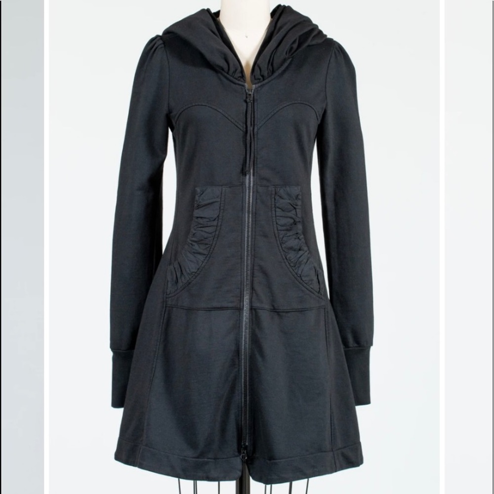 PRAIRIE UNDERGROUND Long Hooded Sweatshirt jacket